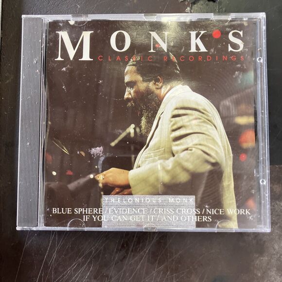 THELONIOUS MONK MONK'S CLASSIC RECORDINGS CD 1988 - Picture 1 of 2